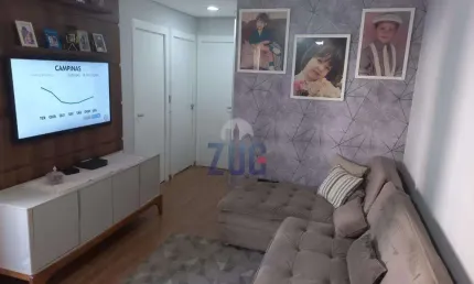 Apartamento à venda em campinas, jardim amazonas, com 2 quartos, com 52 m², reserva jardim amazonas