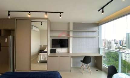 Apartamento para Locação em Salvador, Caminho das Árvores, 1 dormitório, 1 suíte, 1 banheiro, 1 vaga