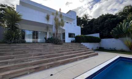 Casa para Locação em Camaçari, Catu de Abrantes, 4 dormitórios, 3 suítes, 5 banheiros, 6 vagas