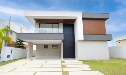 Casa para Venda em Camaçari, Abrantes, 5 dormitórios, 5 suítes, 1 banheiro