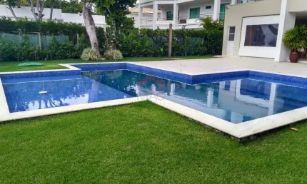 Casa para venda em camaçari, busca vida (abrantes), 5 dormitórios, 5 suítes, 6 banheiros, 4 vagas
