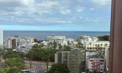 Apartamento para locação em salvador, barra, 2 dormitórios, 2 suítes, 4 banheiros, 2 vagas