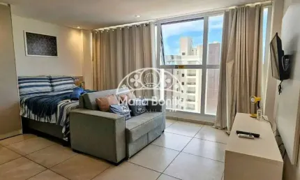 Flat com 1 quarto para alugar na porto seguro, 191, ponta de campina, cabedelo por r$ 2.200