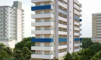 Apartamento com 1 quarto à venda em Guilhermina, Praia Grande 