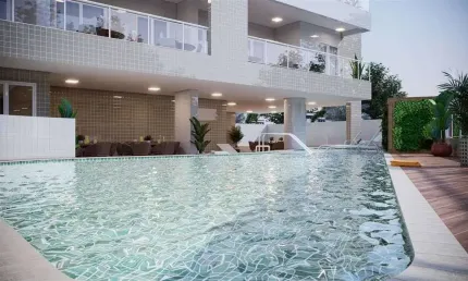 Apartamento com 2 quartos à venda na Vila Mirim, Praia Grande 