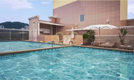 Lançamento apartamento padrão - guilhermina - praia grande