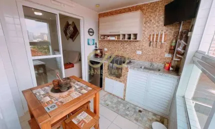 Apratamento padrão-2 suites-boqueirão-praia grande-sp