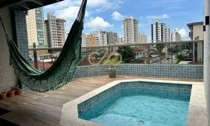 Apartamento com 3 quartos para alugar em Guilhermina, Praia Grande 