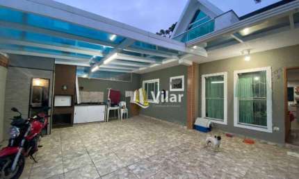 EXCELENTE CASA COM ÁTICO NO BAIRRO ARAÇATUBA - PIRAQUARA