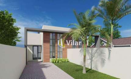 Casa com 3 dormitórios à venda, 83 m² por R$ 450.000,00 - Borda Do Campo - Quatro Barras/PR