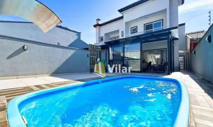 Sobrado com 3 dormitórios à venda, 136 m² por R$ 950.000,00 - Brejatuba - Guaratuba/PR