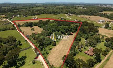 Terreno à venda, 70976 m² por R$ 2.250.000,00 - Chácara Águas Claras - Piraquara/PR