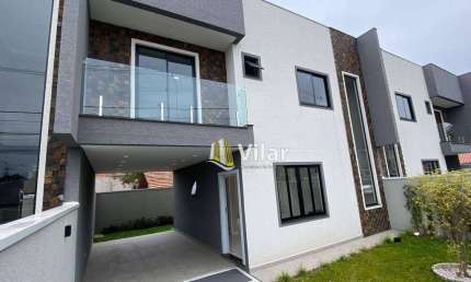Sobrado com 3 dormitórios à venda, 127 m² por R$ 779.900 - Cidade Jardim - São José dos Pinhais/PR
