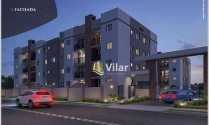 Apartamento com 2 dormitórios à venda, 47 m² por R$ 361.900,00 - Capão da Imbuia - Curitiba/PR