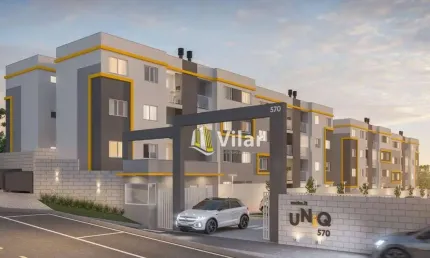 Apartamento com 2 dormitórios à venda, 44 m² por R$ 252.000 - Jardim Amélia - Pinhais/PR