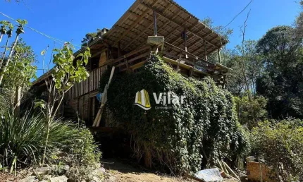Chácara com 2 dormitórios à venda, 3000 m² por R$ 450.000,00 - Capoeira dos Dinos - Piraquara/PR