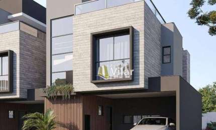 Casa com 3 dormitórios à venda, 217 m² por R$ 1.585.530 - Bacacheri - Curitiba/PR