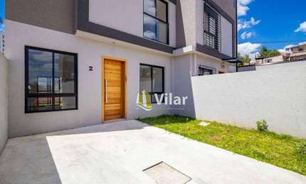 Sobrado com 3 dormitórios à venda, 102 m² por R$ 699.000,00 - Lindóia - Curitiba/PR