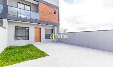Sobrado com 3 dormitórios à venda, 101 m² por R$ 642.000 - Xaxim - Curitiba/PR