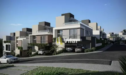 Casa com 3 dormitórios à venda, 248 m² por r$ 1.825.000 - cascatinha - curitiba/pr