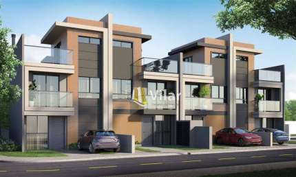 Sobrado com 3 dormitórios à venda, 132 m² por R$ 996.954 - Santa Cândida - Curitiba/PR