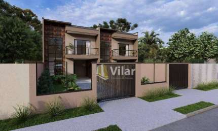 Sobrado com 3 dormitórios à venda, 160 m² por R$ 790.000 - Maria Antonieta - Pinhais/PR