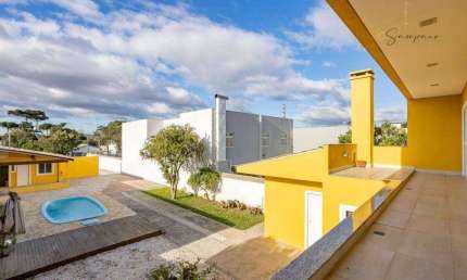 Sobrado com 3 dormitórios para alugar, 265 m² por R$ 4.689/mês - Rua General Teodorico Guimarães, 315 Fanny - Curitiba/PR