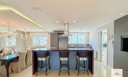 Lindo apartamento no Bairro Exposição - mobiliado - 158m2 - 01 por andar.
