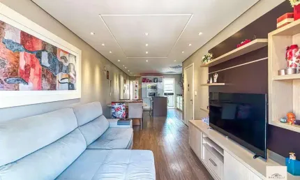 Apartamento 02 quartos com suíte master, mobiliado próximo a Chevrolet Sponchiado no bairro Sagrada Familia.