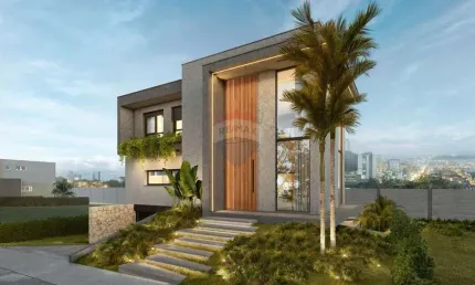 Casa de alto padrão no Le Parc – 3 suítes, garagem para 4 carros e amplo espaço gourmet
