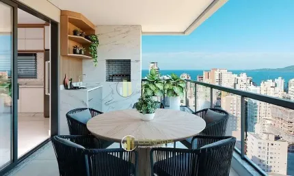 Apartamento com 3 quartos à venda na Rua 278, Meia Praia, Itapema