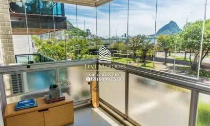 Apartamento com 3 quartos à venda na rua frei solano, 12, lagoa, rio de janeiro, 200 m2 por r$ 2.000.000