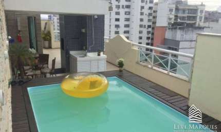 Cobertura com 03 vagas de garagem, Ingá, Niterói-RJ