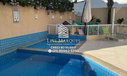 Apartamento com 3 quartos à venda na Estrada Caetano Monteiro, Badu, Niterói, 90 m2 por R$ 450.000