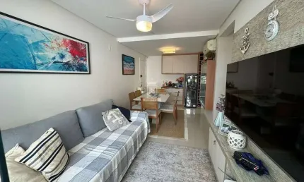 ACONCHEGANTE APARTAMENTO COM 2 DORMITÓRIOS A 200m DO MAR