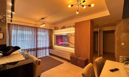 COBERTURA MOBILIADA COM 3 DORMITÓRIOS E JACUZZI EM BOMBAS