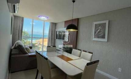 Lindo apartamento com vista MAR frente Avenida de Canto Grande!