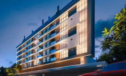 APARTAMENTO EM CONSTRUÇÃO COM 2 SUÍTES A 150M DO MAR DE BOMBAS