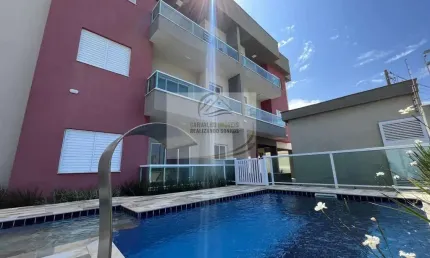 Apartamento frente mar com piscina coletiva para venda em itanhaém!