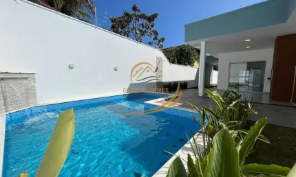 Casa isolada alto padrão próximo do mar com espaço de lazer completo em itanhaém!