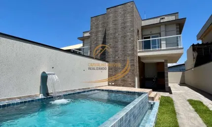 Lindíssima casa sobreposta superior frente mar com piscina e churrasqueira em itanhaém!!