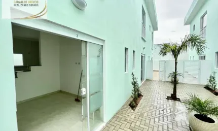 Sobrados em condomínio 400mts da praia para venda em itanhaém!!