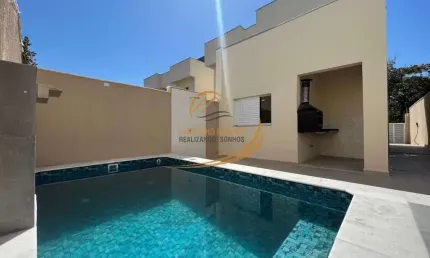 Sobrado em condomínio fechado perto do mar com espaço de lazer privativo em itanhaém!