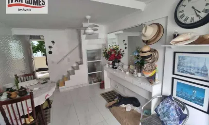 Apartamento com 2 dormitórios à venda, 70 m² por r$ 500.000,00 - tombo frente mar - guarujá/sp