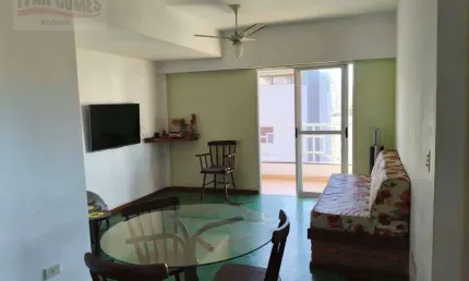 Apartamento com vista parcial do mar, para alugar, 54 m² por R$ 3.300/mês - Tombo - Guarujá/SP