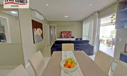 Apartamento com 4 dormitórios à venda, 134 m² por r$ 1.320.000,00 - astúrias - guarujá/sp