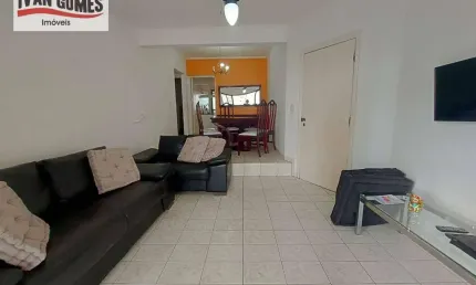 Apartamento com 3 dormitórios para alugar, 114 m² por R$ 4.000/mês - Astúrias - Guarujá/SP