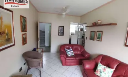 Apartamento com 3 dormitórios para alugar, 85 m² por R$ 3.500/mês - Astúrias - Guarujá/SP