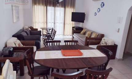 Apartamento com 2 dormitórios para alugar, 100 m² por R$ 3.600/mês - Astúrias - Guarujá/SP
