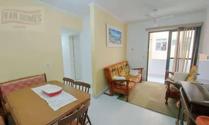 Apartamento com 2 dormitórios para alugar, 59 m² por R$ 2.800,00/mês - Astúrias - Guarujá/SP